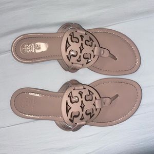 Tory Burch Miller Patent Leather Sandals